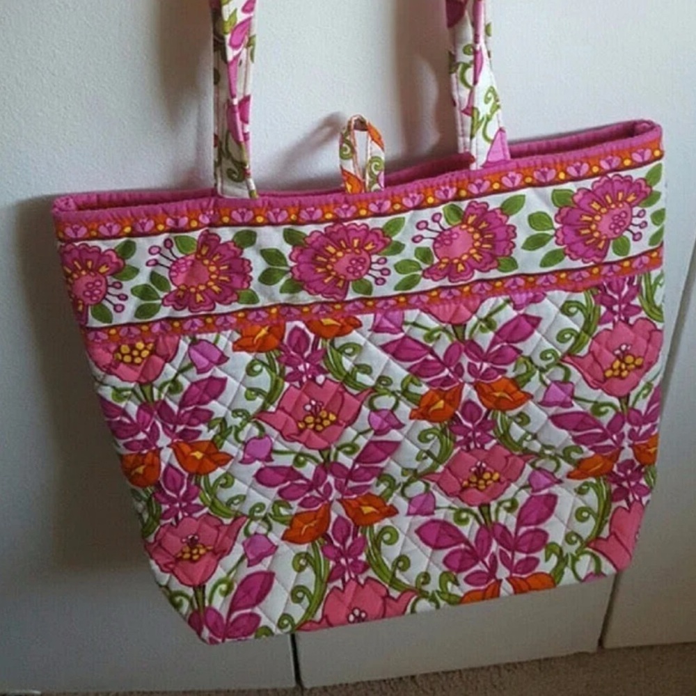 Vera Bradley Laptop Tote Bag in Lilli Bell